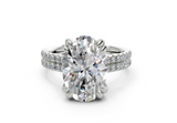 Twin Oval Engagment Ring