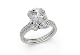 Twin Oval Engagement Ring