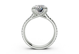 Twin Oval Engagment Ring