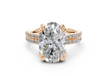 Twin Oval Engagement Ring