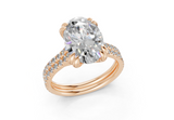 Twin Oval Engagment Ring