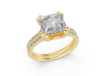 Twin Princess Engagment Ring