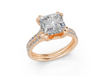 Twin Princess Engagment Ring