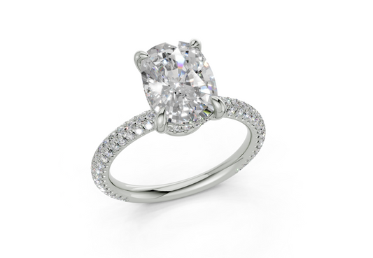 Acacia Elongated Cushion Engagement Ring