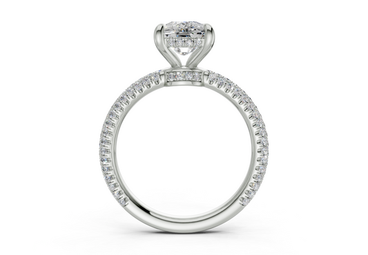 Acacia Elongated Cushion Engagement Ring