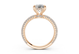 Acacia Elongated Cushion Engagement Ring