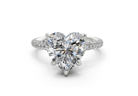 Acacia Heart Engagement Ring