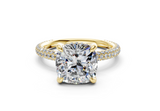 Acacia Square Cushion Engagement Ring