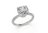 Acacia Square Radiant Engagement Ring