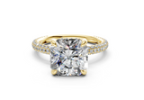 Acacia Square Radiant Engagement Ring