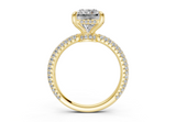 Acacia Square Radiant Engagement Ring