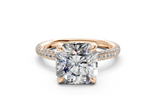 Acacia Square Radiant Engagement Ring