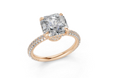 Acacia Square Radiant Engagement Ring