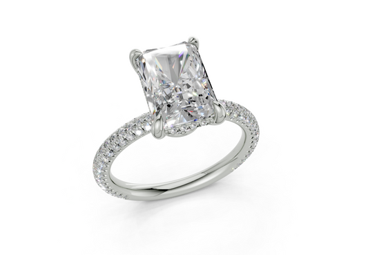 Acacia Radiant Engagement Ring