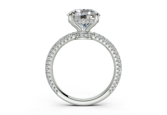 Acacia Round Engagement Ring