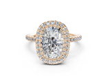 Anemone Elongated Cushion Engagement Ring