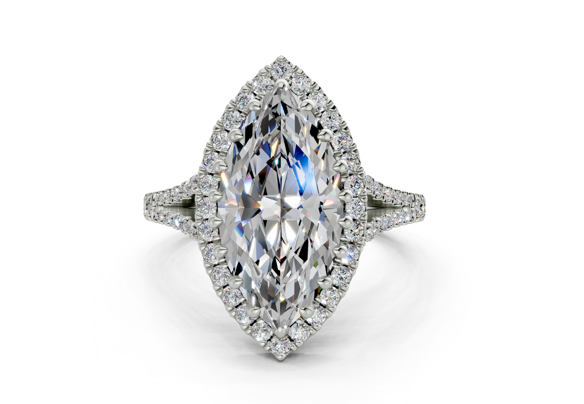 Bluebell Marquise Engagement Ring