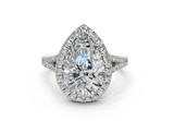 Bluebell Pear Engagement Ring