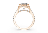 Bluebell Square Cushion Engagement Ring