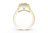 Bluebell Square Radiant Engagement Ring