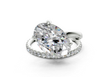 Zurich Oval Engagement Ring