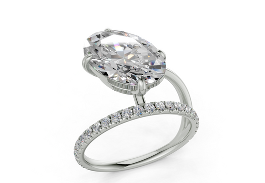 Zurich Oval Engagement Ring