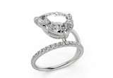 Zurich Pear Engagement Ring