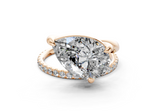 Zurich Pear Engagement Ring