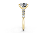 Linora Elongated Cushion Diamond  Engagement Ring