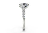 Linora Elongated Cushion Diamond Engagement Ring