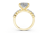 Linora Heart Diamond  Engagement Ring