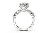 Linora Heart Diamond  Engagement Ring