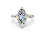 Linora Marquise Diamond  Engagement Ring