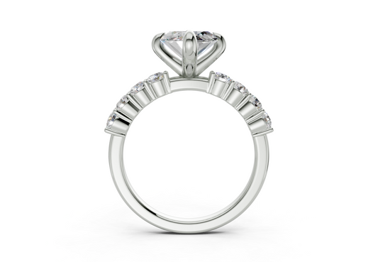 Linora Marquise Diamond Engagement Ring