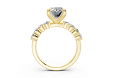 Linora Oval Diamond Engagement Ring