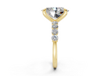 Linora Oval Diamond Engagement Ring