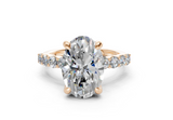 Linora Oval Diamond Engagement Ring