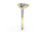 Linora Pear Diamond  Engagement Ring