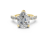 Linora Pear Diamond  Engagement Ring