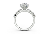 Linora Pear Diamond Engagement Ring