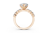 Linora Pear Diamond Engagement Ring