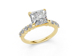 Linora Princess Diamond  Engagement Ring