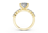 Linora Princess Diamond Engagement Ring