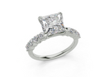 Linora Princess Diamond  Engagement Ring