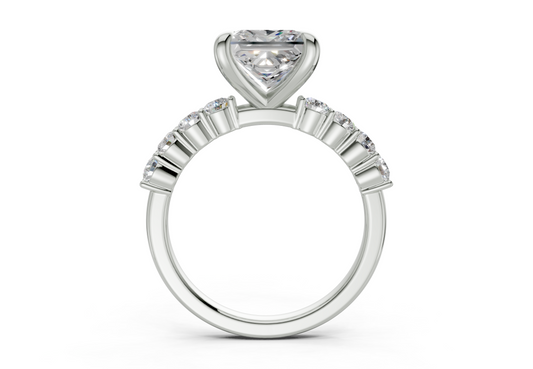 Linora Princess Diamond Engagement Ring