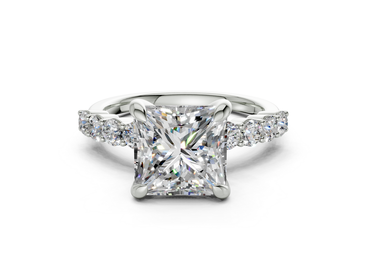 Linora Princess Diamond  Engagement Ring