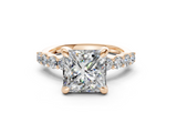 Linora Princess Diamond Engagement Ring