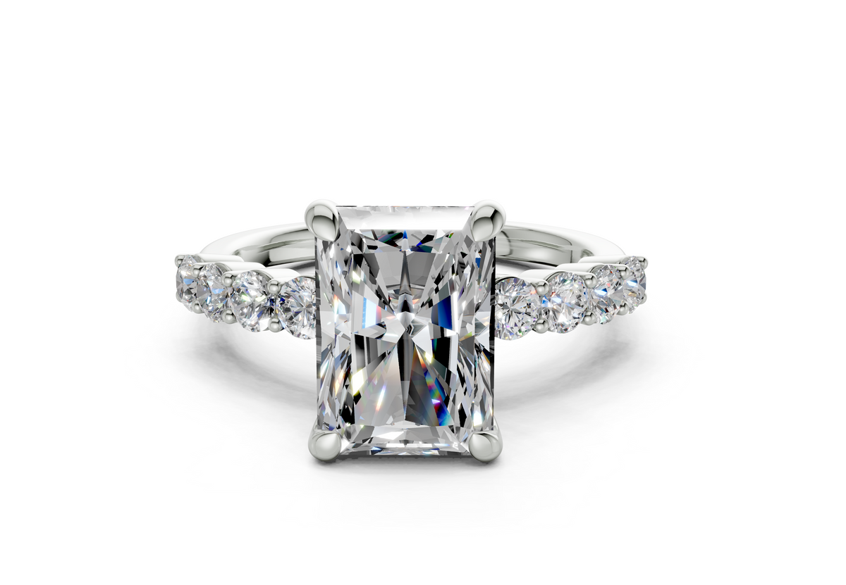 Linora Radiant Diamond  Engagement Ring