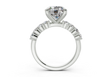 Linora Round Diamond  Engagement Ring