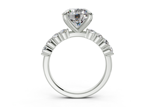 Linora Round Diamond Engagement Ring